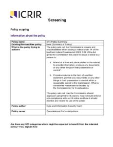 Open document