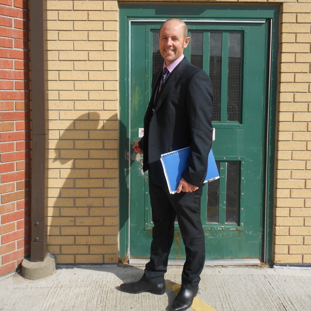 Photograph of Ian Dickens.