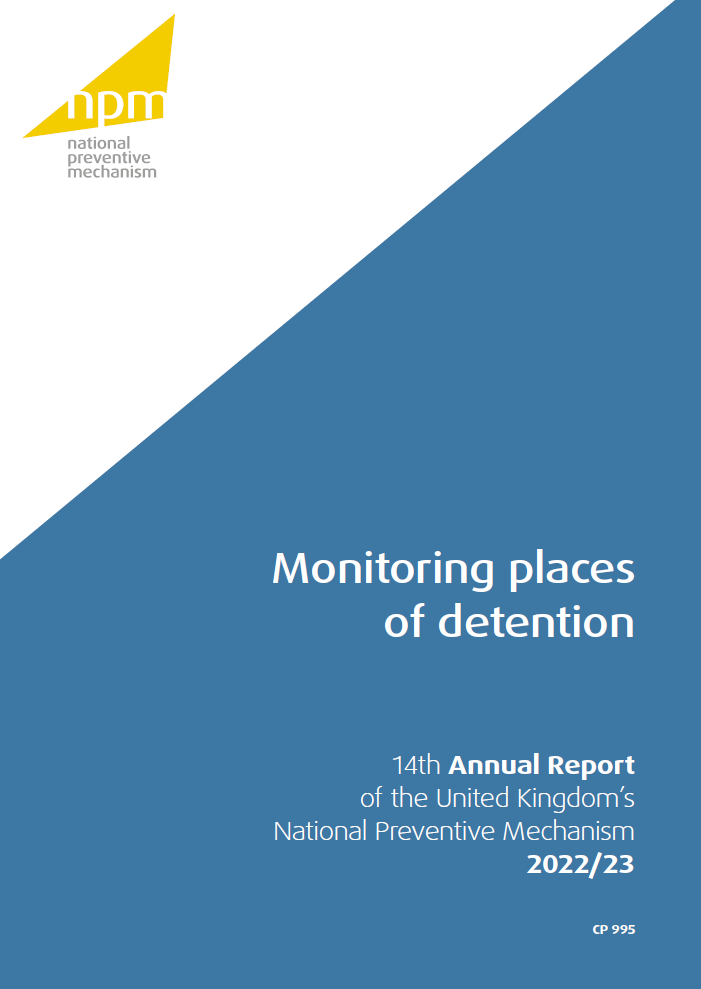 Decorative image: Cover of NPM 2022-23 annual report