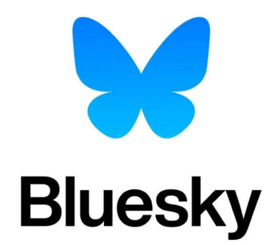 Bluesky social media logo