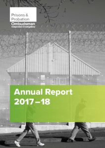 Prisons and Probation Ombudsman, Annual Report, deaths in custody, prisoner conmplaints