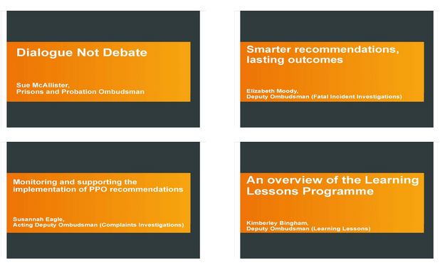 Prisons and Probation Ombudsman, Impact Symposium