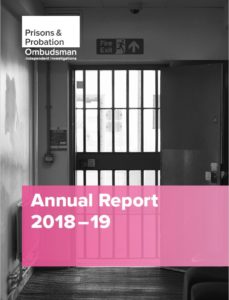 Prisons and Probation Ombudsman, Annual Report 2018-19