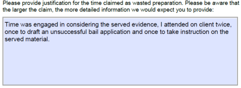 Advocates special preparation (ASP2) form completion guidance – Legal ...