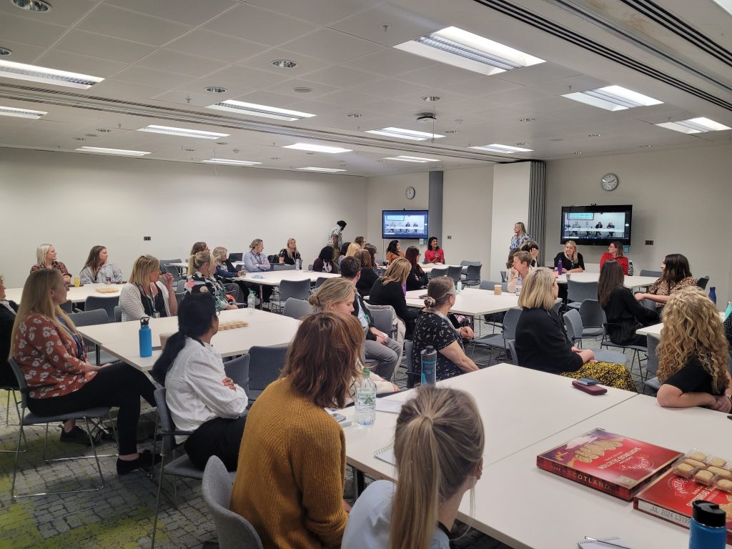 The audience at Insights23's Women in Justice event