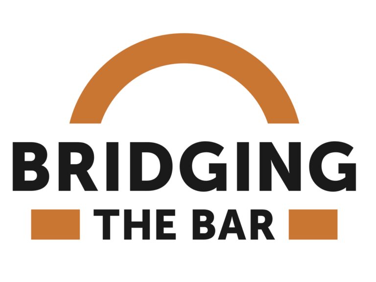 Bridging the bar logo