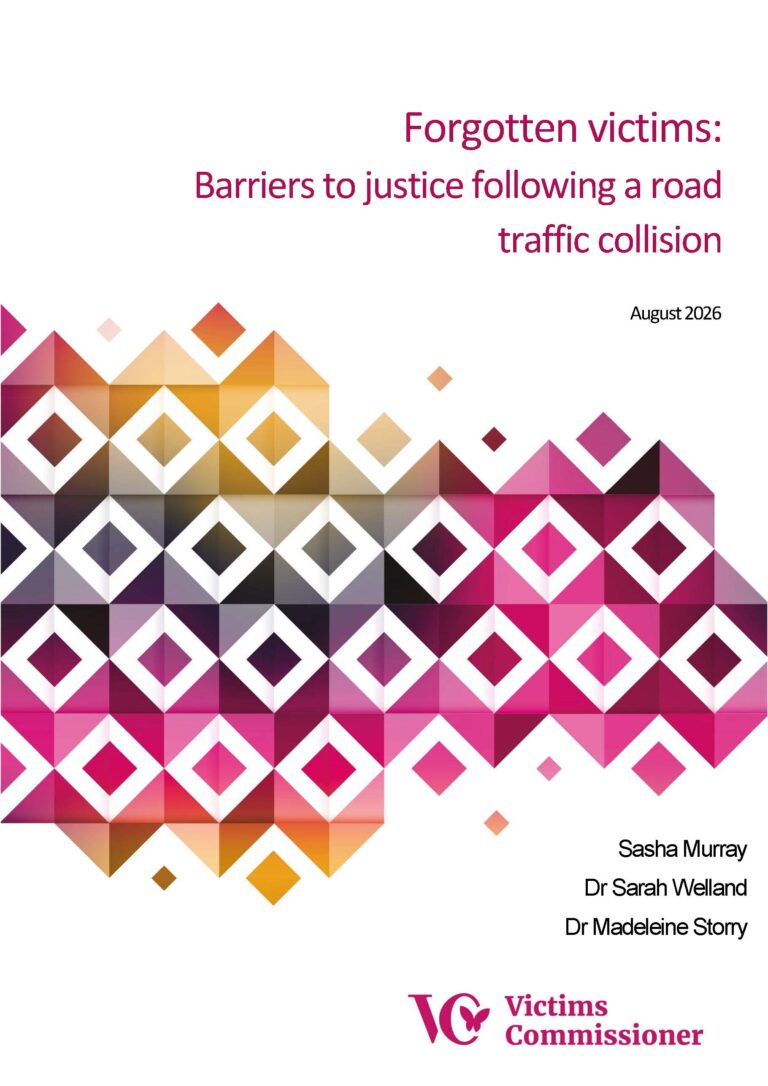 An image of the front cover of the report, Forgotten Victims.